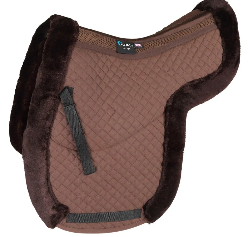 ARMA Fully Lined Numnah^Shires Equestrian New