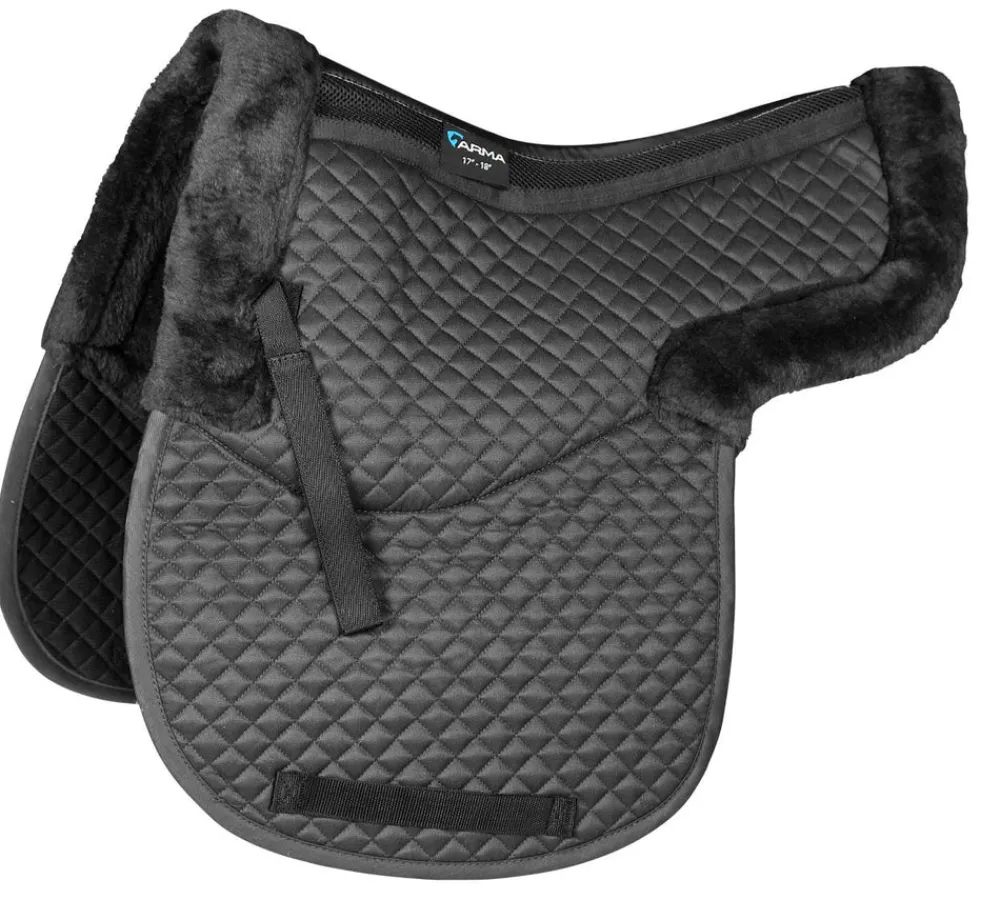 ARMA Half Lined Numnah^Shires Equestrian New