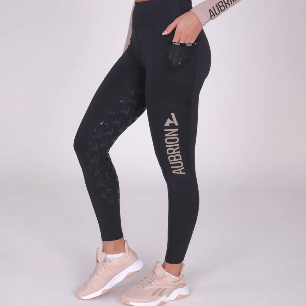 Aubrion React Non-Stop Riding Tights^Shires Equestrian New