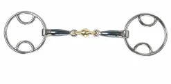Blue Sweet Iron Bevel with Lozenge^Shires Equestrian