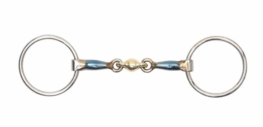 Blue Sweet Iron Loose Ring With Lozenge^Shires Equestrian Best