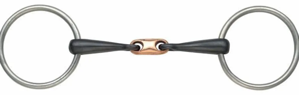 Copper Lozenge Sweet Iron Snaffle^Shires Equestrian Outlet