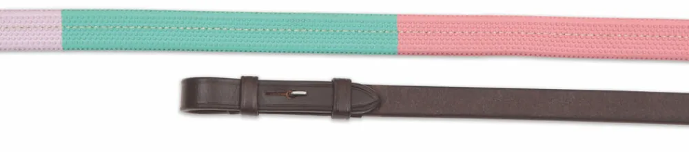 Velociti GARA Rubber Grip Training Reins^Shires Equestrian