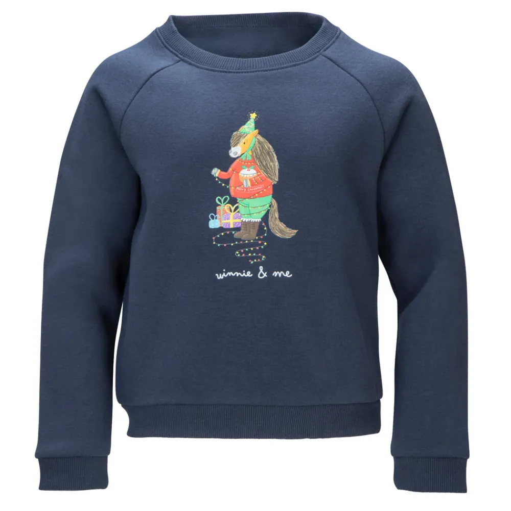 Winnie & Me Festive Sweatshirt - Child^Shires Equestrian Discount